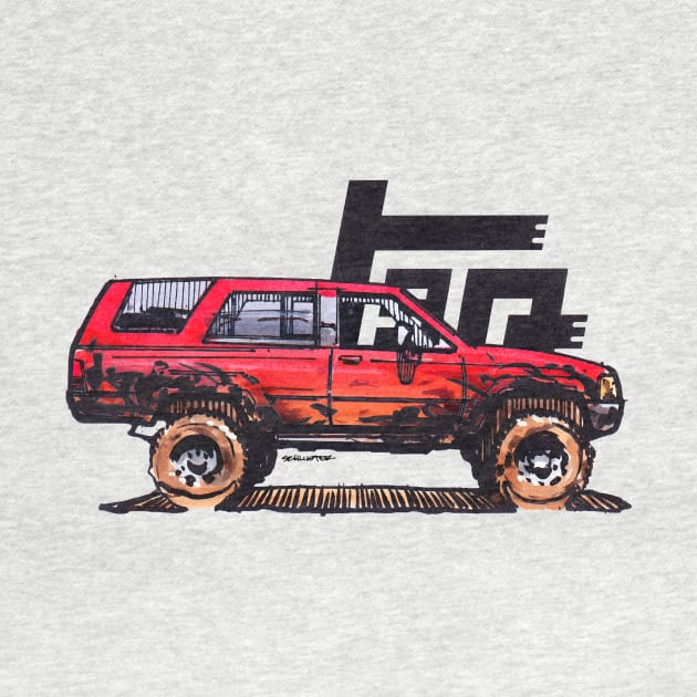 1st Gen 4Runner TRD - Red by robert1117